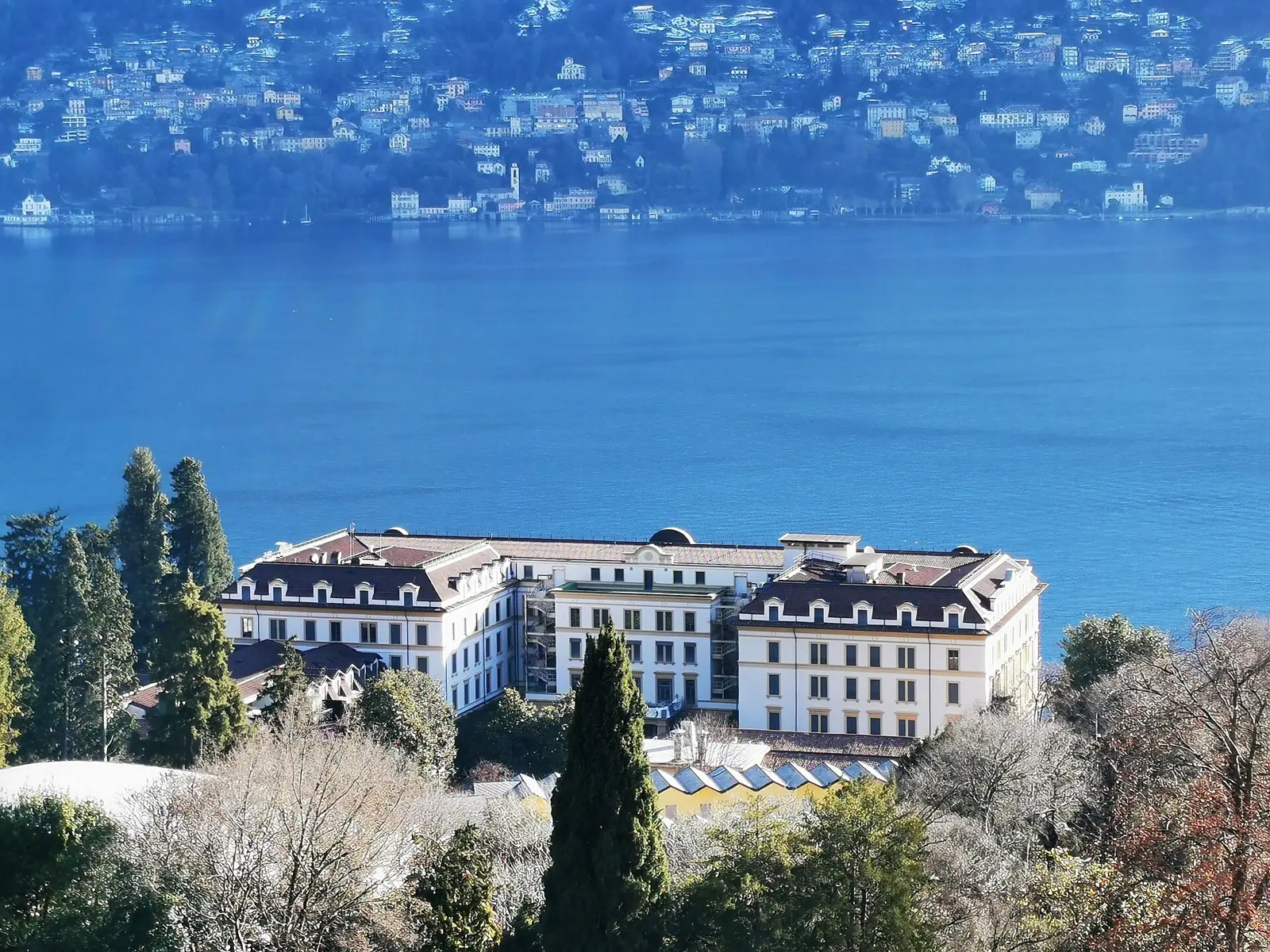 Villa d'Este on the shore of Lake Como, Italy